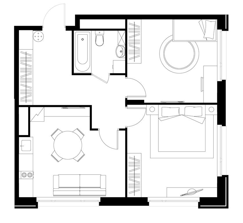 Продажа 2-комн. квартиры, 59,7 м² в ЖК «Переделкино Ближнее», улица Корнея Чуковского, 1, поселение Внуковское, Москва, Россия #1