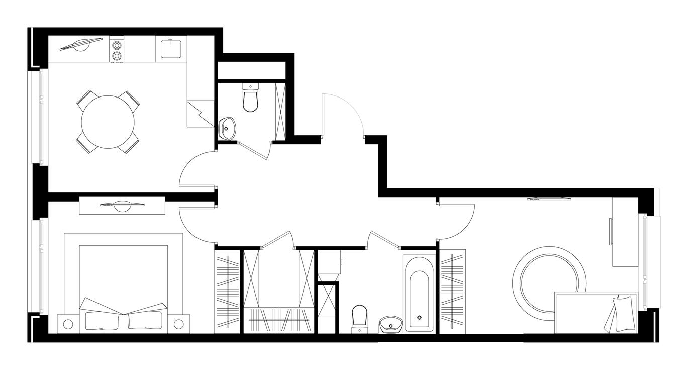 2-BD Apartment Sale, 59.6 sq. m. at Peredelkino Blizhnee, Korneya Chukovskogo Street, 1, Vnukovskoye Settlement, Moscow, Russia #1 2-BD Apartment Sale, 59.6 sq. m. at Peredelkino Blizhnee, Korneya Chukovskogo Street, 1, Vnukovskoye Settlement, Moscow, Russia #1