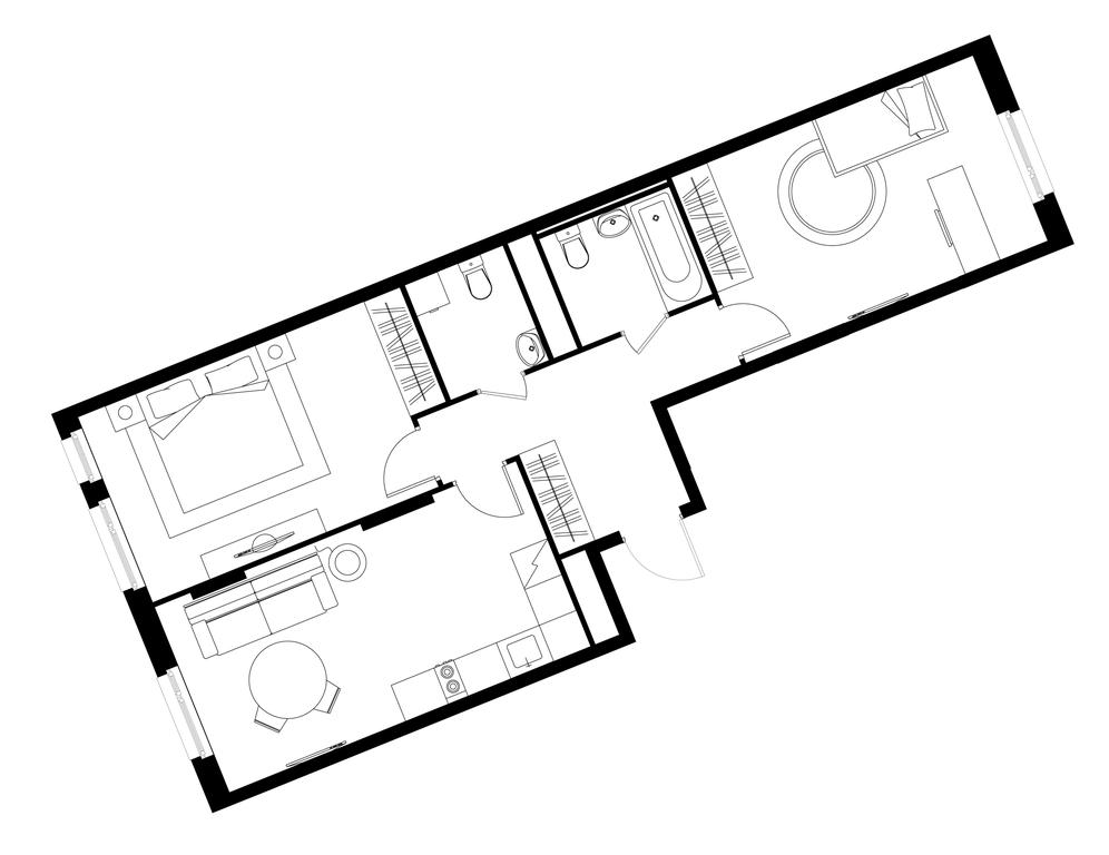 2-BD Apartment Sale, 66.5 sq. m. at Peredelkino Blizhnee, Korneya Chukovskogo Street, 1, Vnukovskoye Settlement, Moscow, Russia #1 2-BD Apartment Sale, 66.5 sq. m. at Peredelkino Blizhnee, Korneya Chukovskogo Street, 1, Vnukovskoye Settlement, Moscow, Russia #1