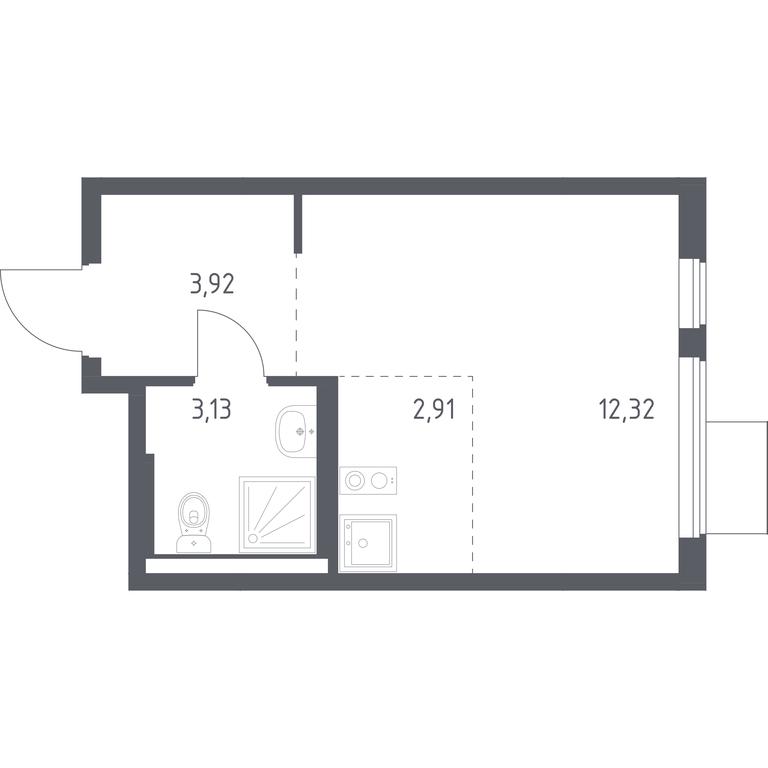 Apartment Sale, 22.28 sq. m. at Gorki Park, Shkolnaya ulitsa, 2, derevnya Korobovo, Leninskiy City District, Moscow Region, Russia #1 Apartment Sale, 22.28 sq. m. at Gorki Park, Shkolnaya ulitsa, 2, derevnya Korobovo, Leninskiy City District, Moscow Region, Russia #1