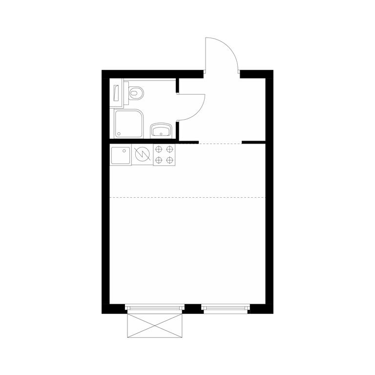 Apartment Sale, 25.4 sq. m. at Mitinskiy Les, Muravskaya Street, 44А, Moscow, Russia #1 Apartment Sale, 25.4 sq. m. at Mitinskiy Les, Muravskaya Street, 44А, Moscow, Russia #1
