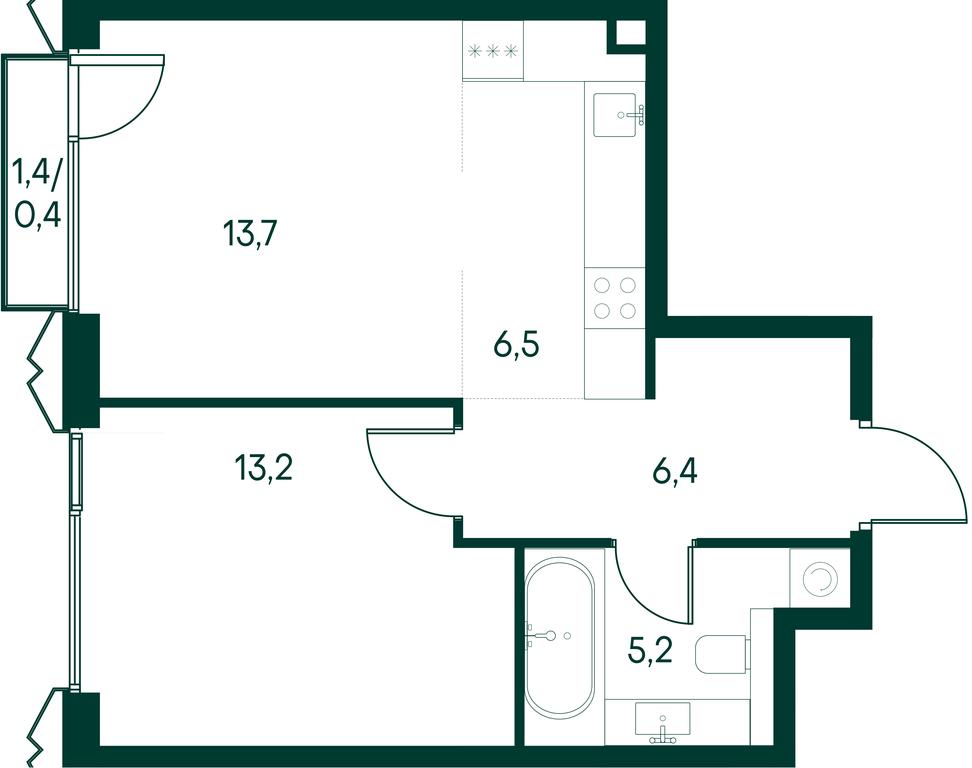 Продажа 1-комн. квартиры, 45,4 м² в ЖК «Примавера (Primavera)», Волоколамское шоссе, вл67, Москва, Россия #1 Продажа 1-комн. квартиры, 45,4 м² в ЖК «Примавера (Primavera)», Волоколамское шоссе, вл67, Москва, Россия #1