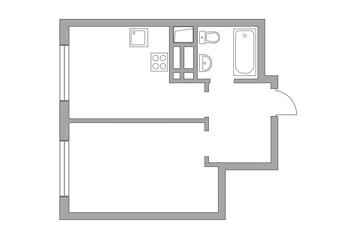 1-BD Apartment Sale, 32 sq. m. at Innovatsiya, bulvar Eynshteyna, 1, Urban-Type Settlement of Novoivanovskoe, Odintsovskiy City District, Moscow Region, Russia #2 1-BD Apartment Sale, 32 sq. m. at Innovatsiya, bulvar Eynshteyna, 1, Urban-Type Settlement of Novoivanovskoe, Odintsovskiy City District, Moscow Region, Russia #2