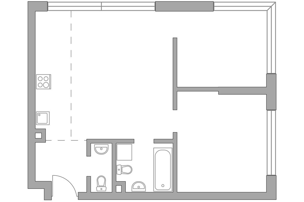 Продажа 2-комн. квартиры, 67,6 м² в ЖК «Профит (Profit)», Газгольдерная улица, 8, Москва, Россия #1