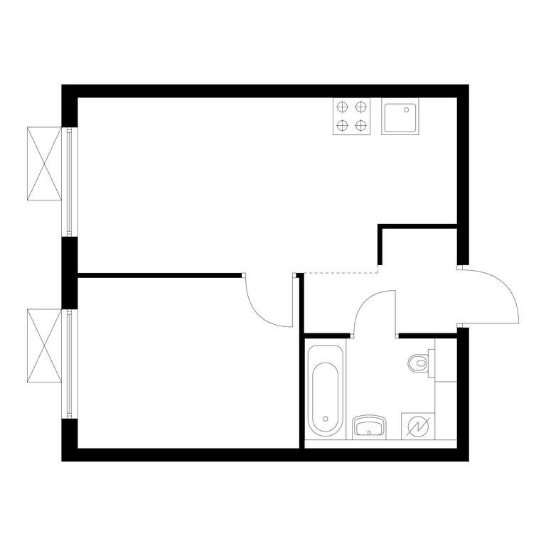 1-BD Apartment Sale, 34.3 sq. m. at Ilinskie Luga, Zapovednaya Street, 1, posyolok Ilyinskoye-Usovo, Krasnogorsk City District, Moscow Region, Russia #1 1-BD Apartment Sale, 34.3 sq. m. at Ilinskie Luga, Zapovednaya Street, 1, posyolok Ilyinskoye-Usovo, Krasnogorsk City District, Moscow Region, Russia #1