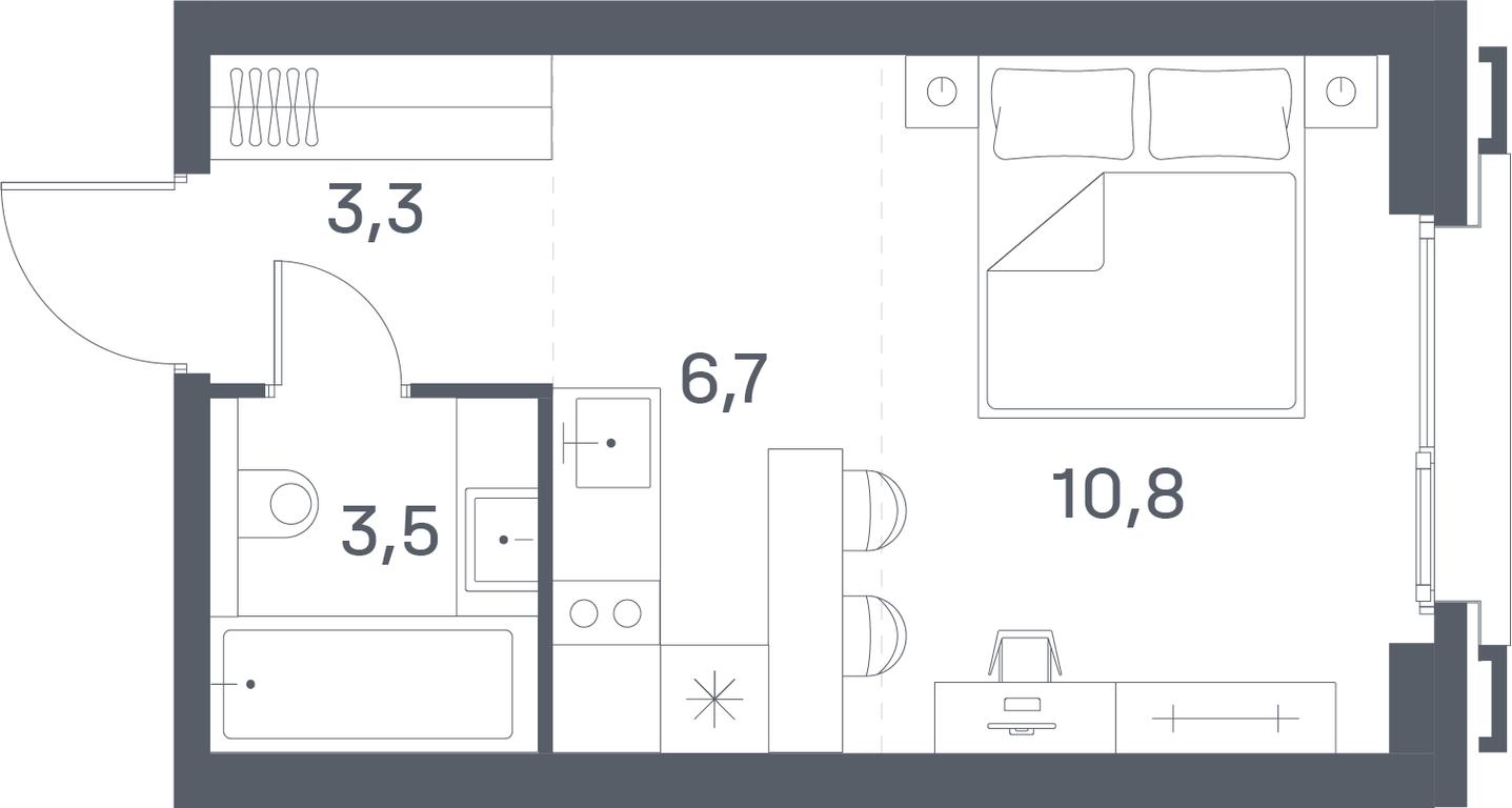 Apartment Sale, 24.3 sq. m. at Portland, Yuzhnoportovaya Street, 42с5, Moscow, Russia #1 Apartment Sale, 24.3 sq. m. at Portland, Yuzhnoportovaya Street, 42с5, Moscow, Russia #1