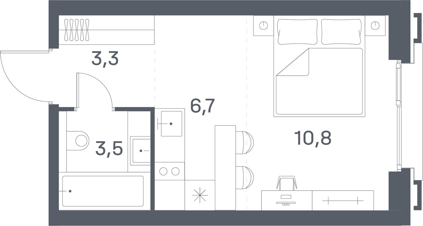 Apartment Sale, 24.3 sq. m. at Portland, Yuzhnoportovaya Street, 42с5, Moscow, Russia #2 Apartment Sale, 24.3 sq. m. at Portland, Yuzhnoportovaya Street, 42с5, Moscow, Russia #2