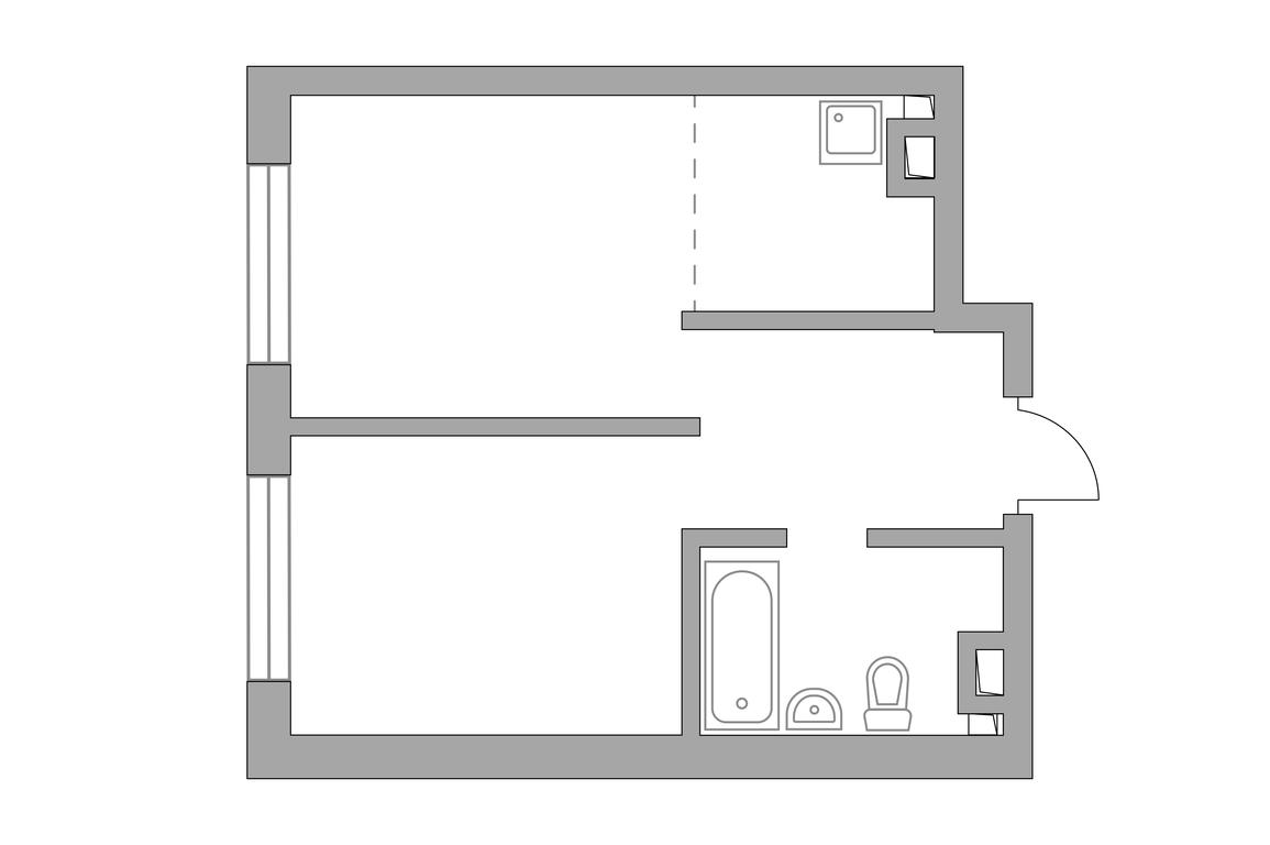 1-BD Apartment Sale, 36.89平方米 at Triniti 3, Dmitrovskoye Highway, 75к4, Moscow, Russia #2 1-BD Apartment Sale, 36.89平方米 at Triniti 3, Dmitrovskoye Highway, 75к4, Moscow, Russia #2