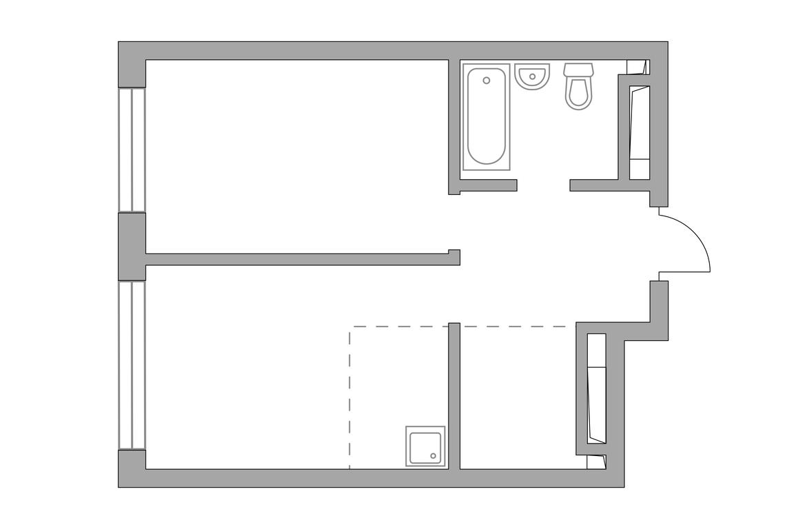 1-BD Apartment Sale, 41.15 sq. m. at Triniti 3, Dmitrovskoye Highway, 75к4, Moscow, Russia #2 1-BD Apartment Sale, 41.15 sq. m. at Triniti 3, Dmitrovskoye Highway, 75к4, Moscow, Russia #2