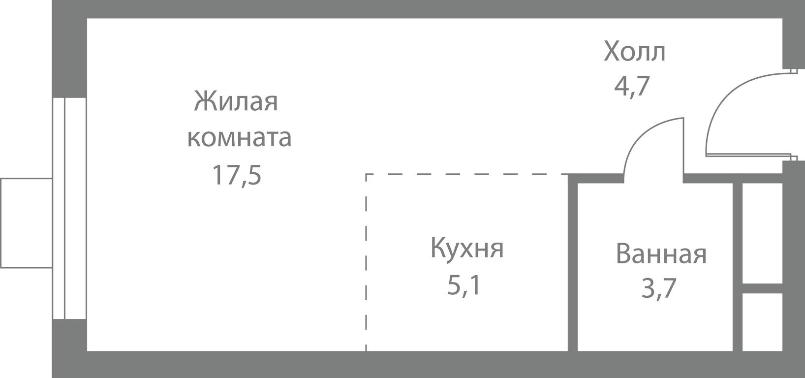 Apartment Sale, 31平方米 at Stellar City, Skolkovskoye Highway, 1, Moscow, Russia #1 Apartment Sale, 31平方米 at Stellar City, Skolkovskoye Highway, 1, Moscow, Russia #1