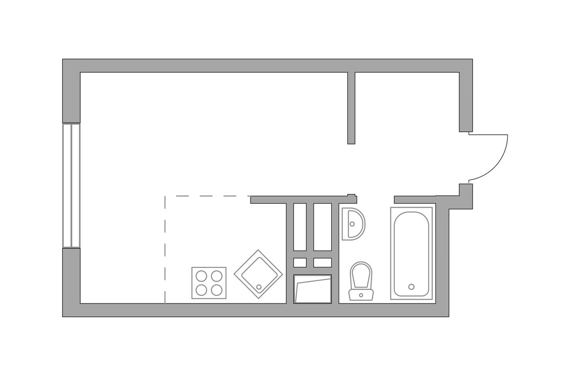 Apartment Sale, 22.4平方米 at Innovatsiya, bulvar Eynshteyna, 1, Urban-Type Settlement of Novoivanovskoe, Odintsovskiy City District, Moscow Region, Russia #2