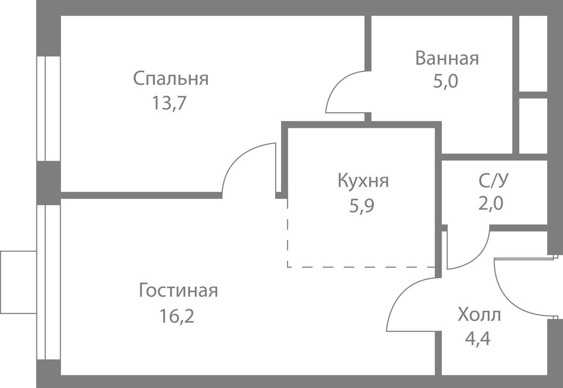 Продажа 2-комн. квартиры, 47,2 м² в ЖК «Стеллар Сити (Stellar City)», Сколковское шоссе, 1, Москва, Россия #1 Продажа 2-комн. квартиры, 47,2 м² в ЖК «Стеллар Сити (Stellar City)», Сколковское шоссе, 1, Москва, Россия #1