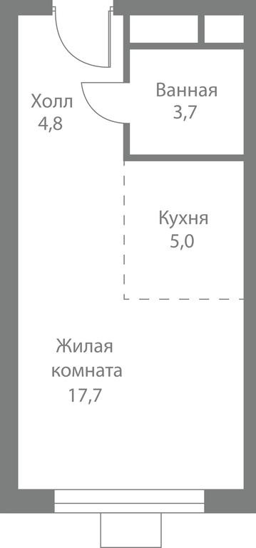 Apartment Sale, 31.2 sq. m. at Stellar City, Skolkovskoye Highway, 1, Moscow, Russia #1 Apartment Sale, 31.2 sq. m. at Stellar City, Skolkovskoye Highway, 1, Moscow, Russia #1