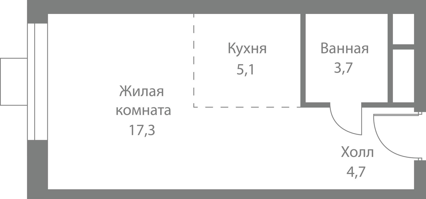 Apartment Sale, 30.8 sq. m. at Stellar City, Skolkovskoye Highway, 1, Moscow, Russia #1 Apartment Sale, 30.8 sq. m. at Stellar City, Skolkovskoye Highway, 1, Moscow, Russia #1