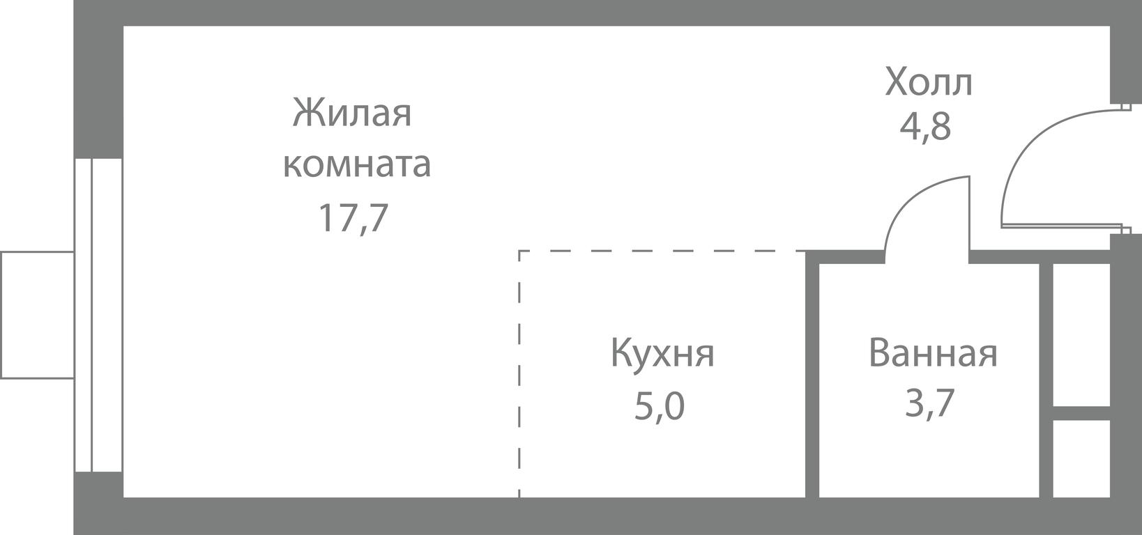 Apartment Sale, 31.2 sq. m. at Stellar City, Skolkovskoye Highway, 1, Moscow, Russia #1 Apartment Sale, 31.2 sq. m. at Stellar City, Skolkovskoye Highway, 1, Moscow, Russia #1