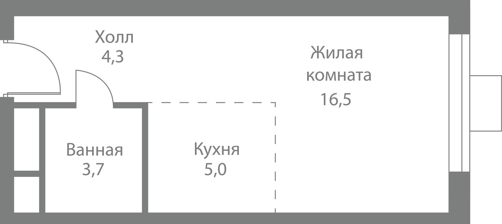 Apartment Sale, 29.5平方米 at Stellar City, Skolkovskoye Highway, 1, Moscow, Russia #1 Apartment Sale, 29.5平方米 at Stellar City, Skolkovskoye Highway, 1, Moscow, Russia #1