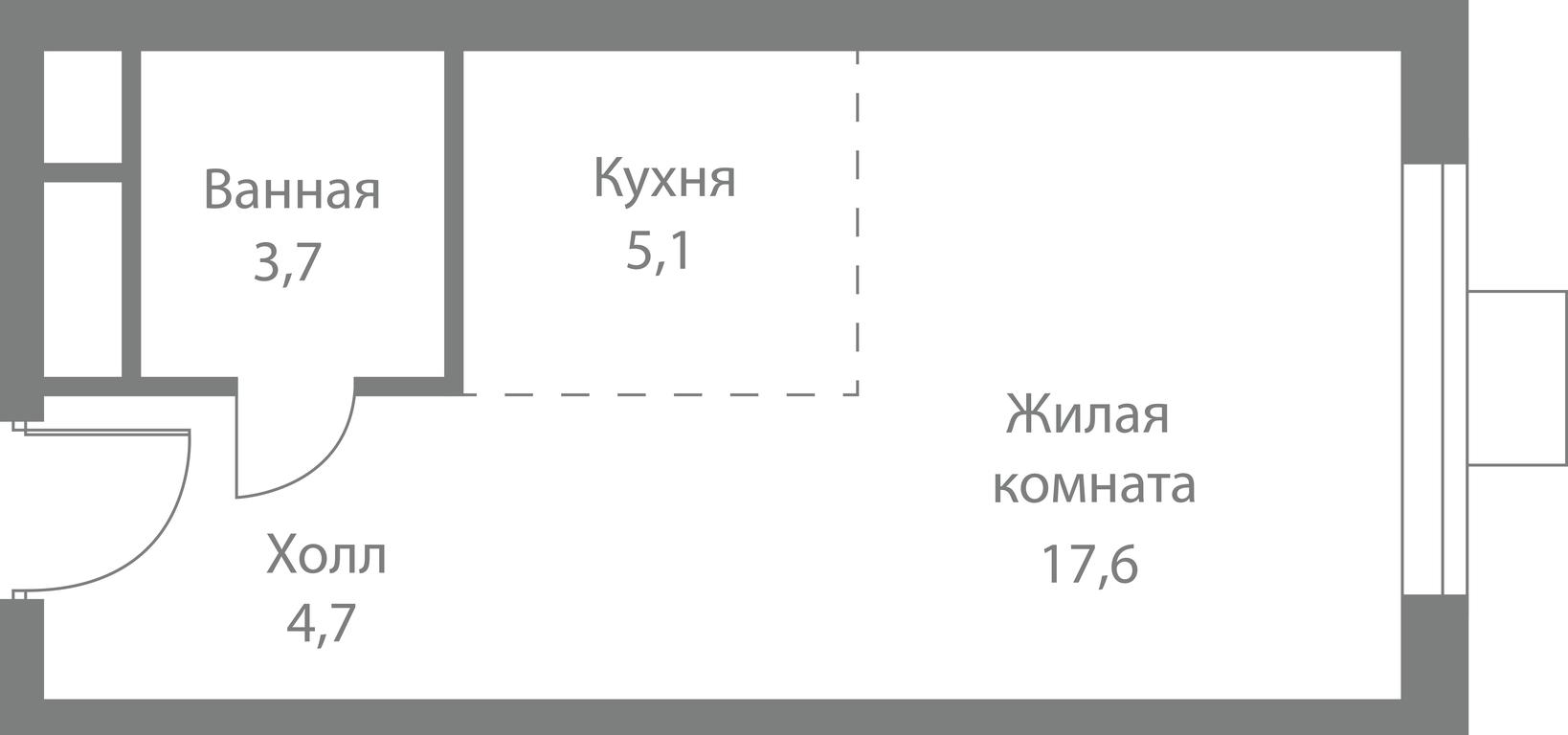 Apartment Sale, 31.1平方米 at Stellar City, Skolkovskoye Highway, 1, Moscow, Russia #1 Apartment Sale, 31.1平方米 at Stellar City, Skolkovskoye Highway, 1, Moscow, Russia #1
