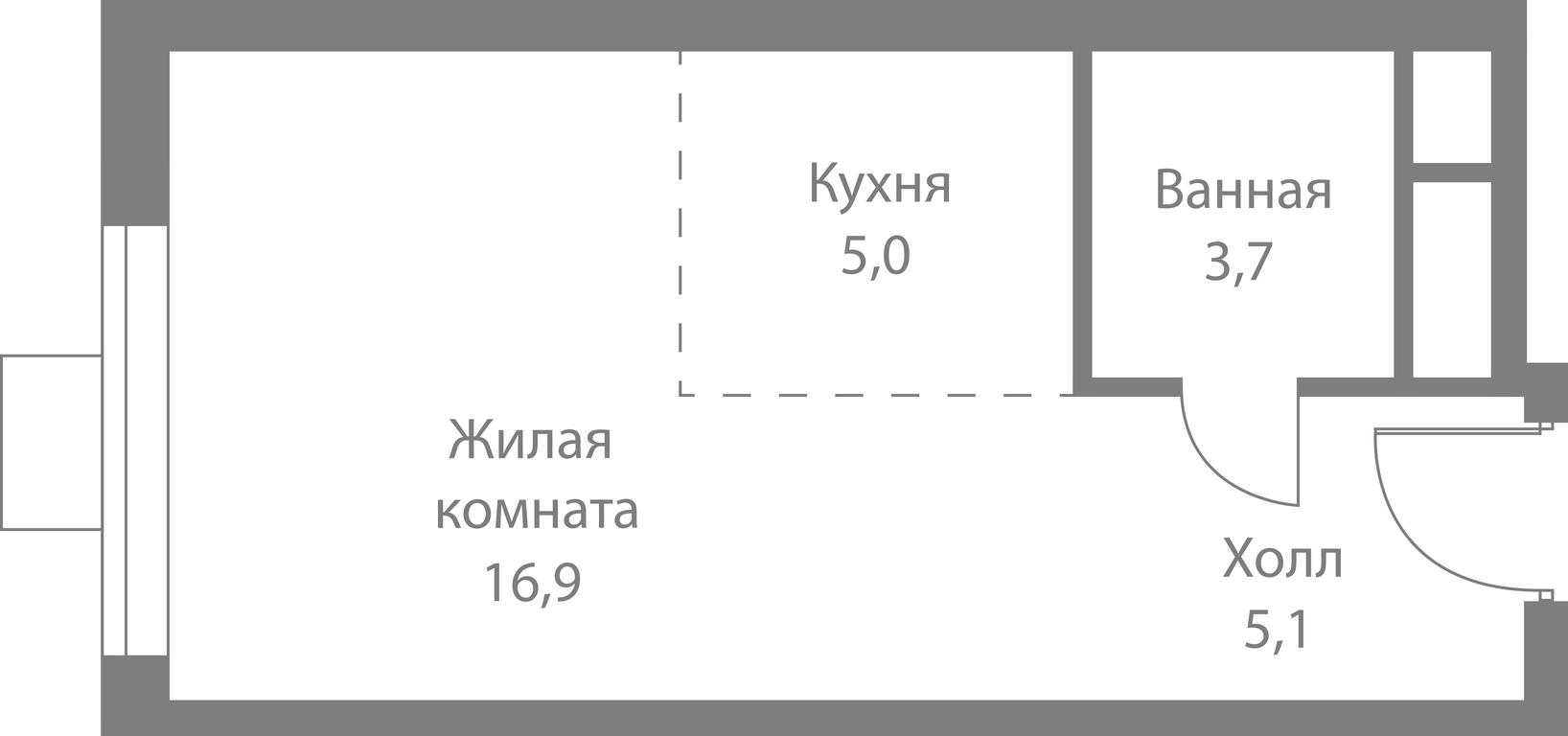 Apartment Sale, 30.7平方米 at Stellar City, Skolkovskoye Highway, 1, Moscow, Russia #1 Apartment Sale, 30.7平方米 at Stellar City, Skolkovskoye Highway, 1, Moscow, Russia #1