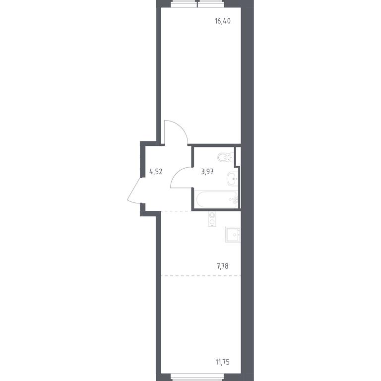 Apartment Sale, 44.42 sq. m. at Ostafevo, Ostafyevskoe Highway, 12к1, Ryazanovskoe Settlement, Moscow, Russia #1 Apartment Sale, 44.42 sq. m. at Ostafevo, Ostafyevskoe Highway, 12к1, Ryazanovskoe Settlement, Moscow, Russia #1