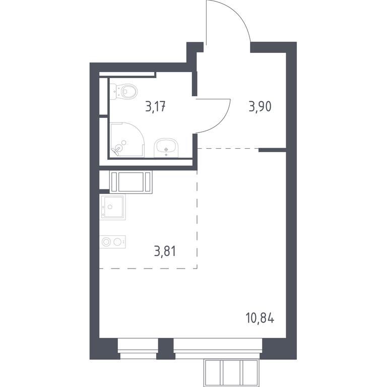 Продажа квартиры, 21,5 м² в ЖК «Алхимово», Рязановское шоссе, 31к1, Москва, Россия #1 Продажа квартиры, 21,5 м² в ЖК «Алхимово», Рязановское шоссе, 31к1, Москва, Россия #1