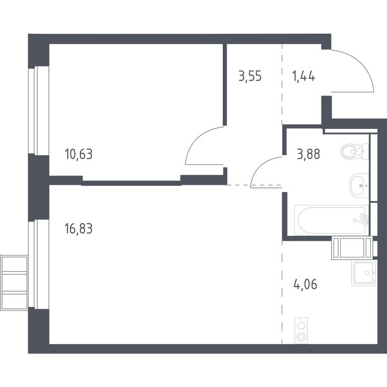 Apartment Sale, 40.4 sq. m. at Alkhimovo, Ryazanovskoe Highway, 31к1, Moscow, Russia #1 Apartment Sale, 40.4 sq. m. at Alkhimovo, Ryazanovskoe Highway, 31к1, Moscow, Russia #1