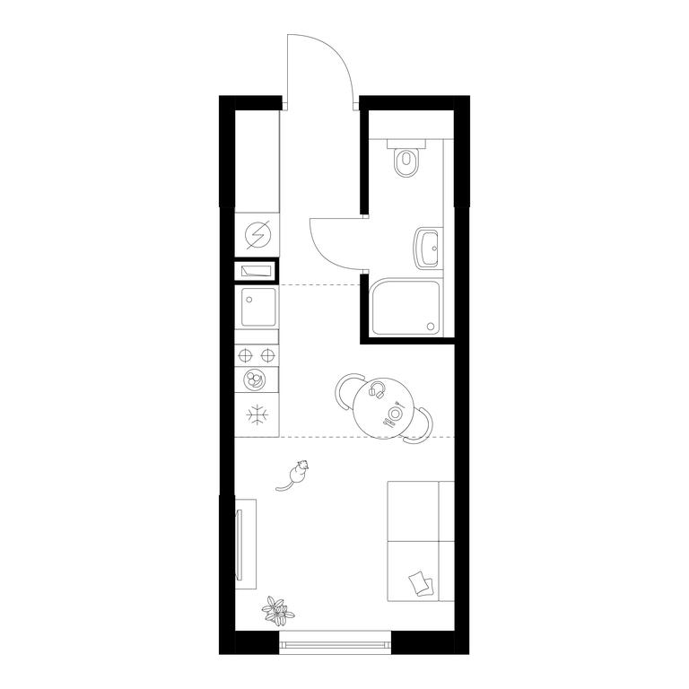 Apartment Sale, 19.1 sq. m. at Moskvoreche, Kotlyakovskaya Street, Moscow, Russia #1 Apartment Sale, 19.1 sq. m. at Moskvoreche, Kotlyakovskaya Street, Moscow, Russia #1