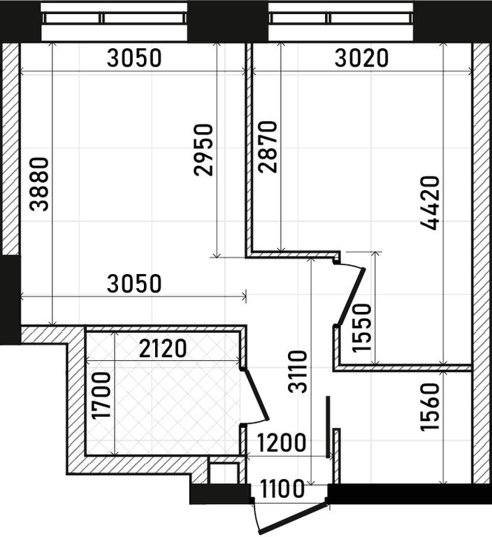 1-BD Apartment Sale, 33.49平方米 at Republic, Presnensky Val Street, 27с1, Moscow, Russia #1 1-BD Apartment Sale, 33.49平方米 at Republic, Presnensky Val Street, 27с1, Moscow, Russia #1
