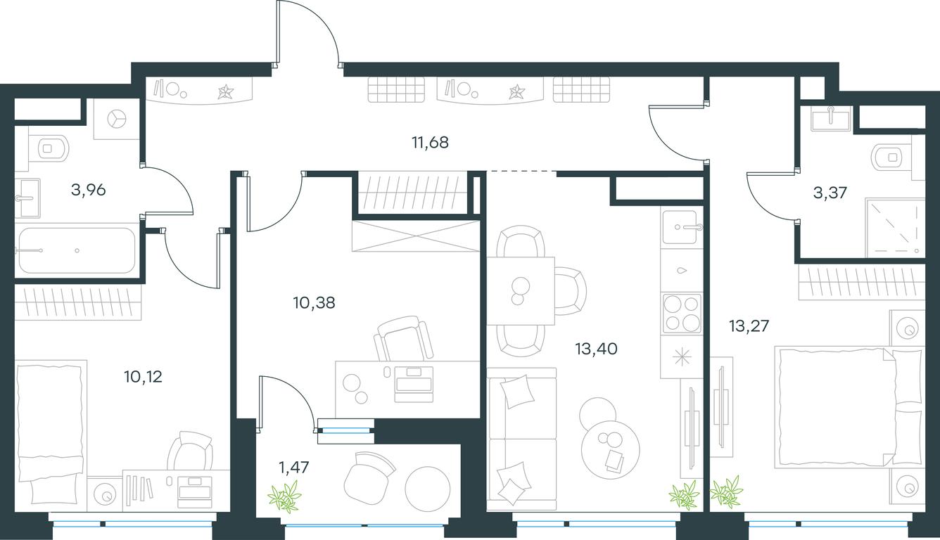 Продажа 2-комн. квартиры, 67,2 м² в ЖК «Город «В лесу»», жилой комплекс Город в Лесу, посёлок Отрадное, городской округ Красногорск, Московская область, Россия #1 Продажа 2-комн. квартиры, 67,2 м² в ЖК «Город «В лесу»», жилой комплекс Город в Лесу, посёлок Отрадное, городской округ Красногорск, Московская область, Россия #1