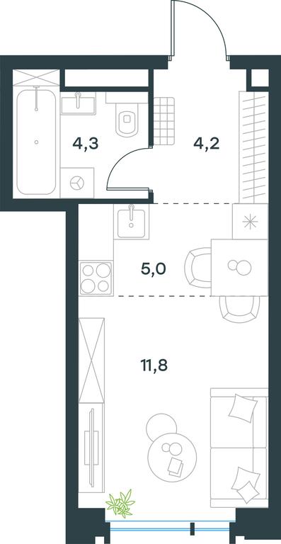 Apartment Sale, 25.3 sq. m. at Level Akademicheskaya, Profsoyuznaya Street, 2/22, Moscow, Russia #1 Apartment Sale, 25.3 sq. m. at Level Akademicheskaya, Profsoyuznaya Street, 2/22, Moscow, Russia #1