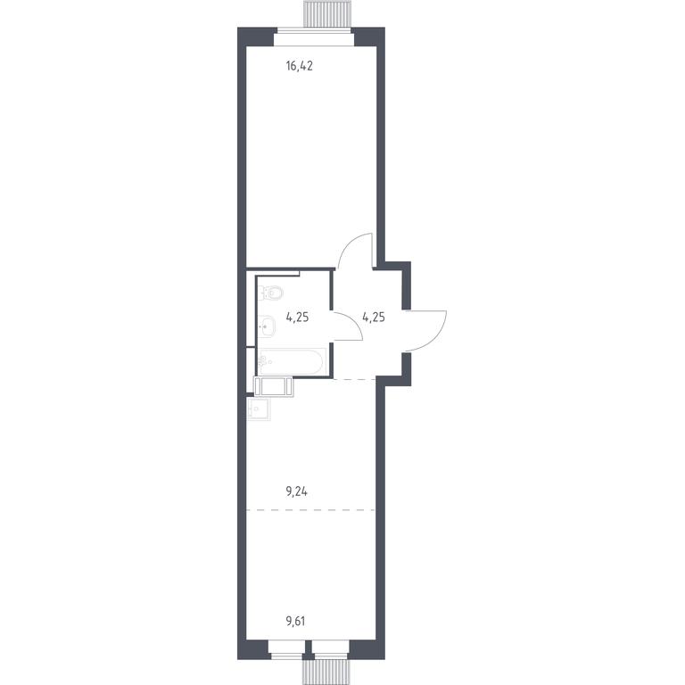 Apartment Sale, 43.77 sq. m. at Bolshoe Putilkovo, Prostornaya ulitsa, 1, Putilkovo Village, Krasnogorsk City District, Moscow Region, Russia #1 Apartment Sale, 43.77 sq. m. at Bolshoe Putilkovo, Prostornaya ulitsa, 1, Putilkovo Village, Krasnogorsk City District, Moscow Region, Russia #1