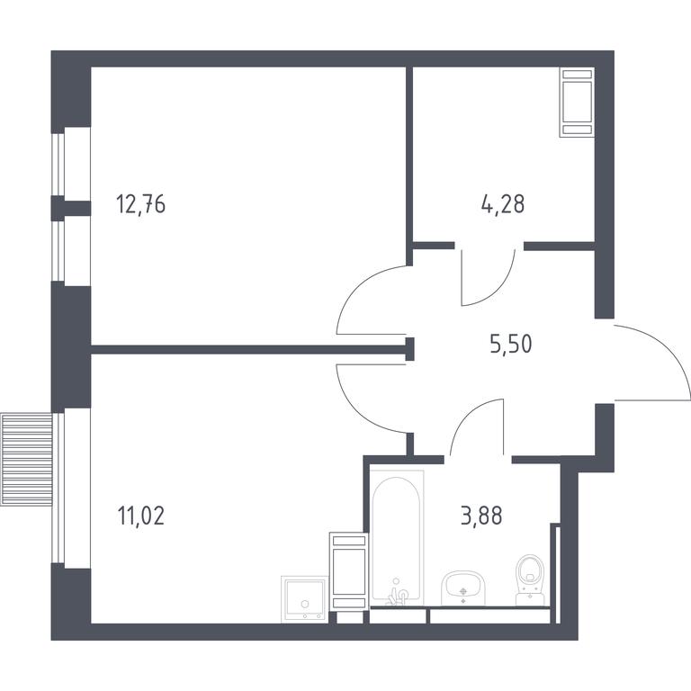 Apartment Sale, 37.44 sq. m. at Bolshoe Putilkovo, Prostornaya ulitsa, 1, Putilkovo Village, Krasnogorsk City District, Moscow Region, Russia #1 Apartment Sale, 37.44 sq. m. at Bolshoe Putilkovo, Prostornaya ulitsa, 1, Putilkovo Village, Krasnogorsk City District, Moscow Region, Russia #1