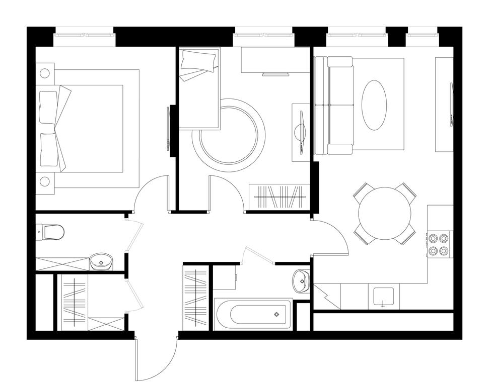 2-BD Apartment Sale, 57.4 sq. m. at Pervyi Moskovskiy, ulitsa Bianki, 1, Moskovskiy, Moscow, Russia #1 2-BD Apartment Sale, 57.4 sq. m. at Pervyi Moskovskiy, ulitsa Bianki, 1, Moskovskiy, Moscow, Russia #1