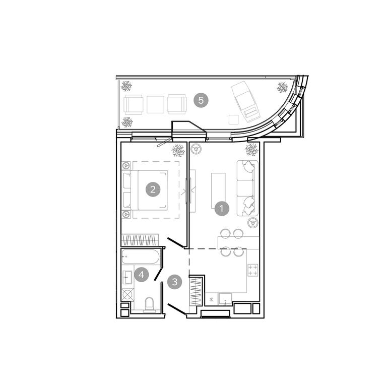 Продажа 1-комн. квартиры, 50,6 м² в ЖК «UNO.Соколиная Гора», 8-я улица Соколиной Горы, 26, Москва, Россия #1 Продажа 1-комн. квартиры, 50,6 м² в ЖК «UNO.Соколиная Гора», 8-я улица Соколиной Горы, 26, Москва, Россия #1