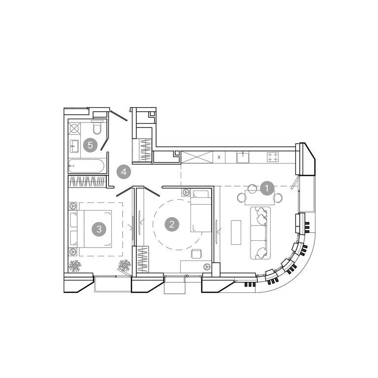 2-BD Apartment Sale, 67.8 sq. m. at UNO.Sokolinaya Gora, 8th Sokolinoy Gory Street, 26, Moscow, Russia #1 2-BD Apartment Sale, 67.8 sq. m. at UNO.Sokolinaya Gora, 8th Sokolinoy Gory Street, 26, Moscow, Russia #1