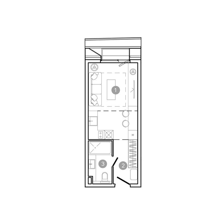 Apartment Sale, 23.7平方米 at UNO.Sokolinaya Gora, 8th Sokolinoy Gory Street, 26, Moscow, Russia #1 Apartment Sale, 23.7平方米 at UNO.Sokolinaya Gora, 8th Sokolinoy Gory Street, 26, Moscow, Russia #1