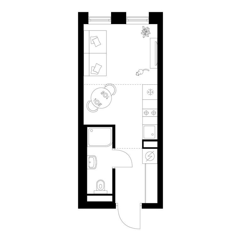 Apartment Sale, 19.4 sq. m. at Moskvoreche, Kotlyakovskaya Street, Moscow, Russia #1 Apartment Sale, 19.4 sq. m. at Moskvoreche, Kotlyakovskaya Street, Moscow, Russia #1