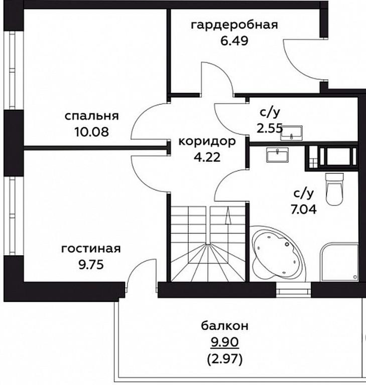 2-BD Apartment Sale, 90.2平方米 at Tsvetochnye Polyany City, kvartal № 165, Filimonkovskoye Municipal Formation, Moscow, Russia #1 2-BD Apartment Sale, 90.2平方米 at Tsvetochnye Polyany City, kvartal № 165, Filimonkovskoye Municipal Formation, Moscow, Russia #1