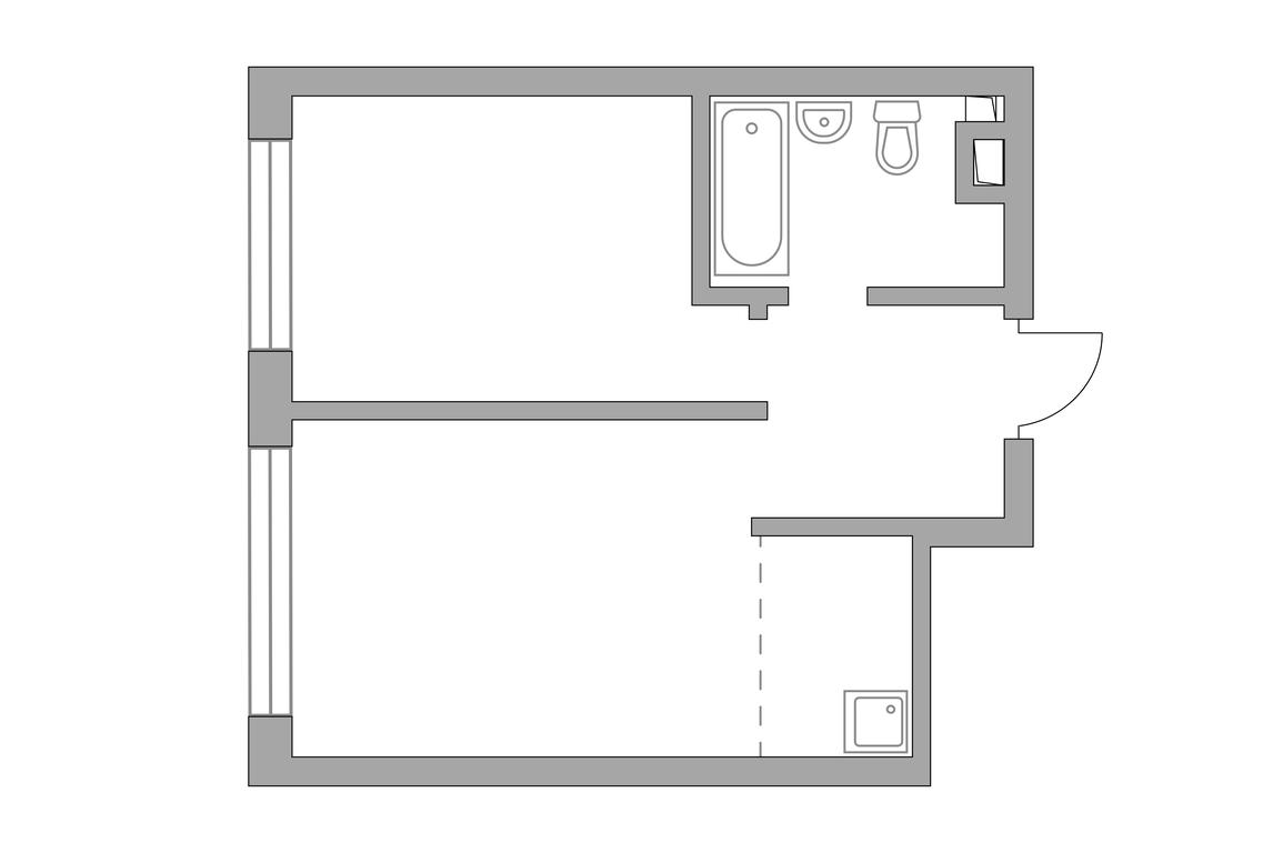 1-BD Apartment Sale, 37.62 sq. m. at Triniti 3, Dmitrovskoye Highway, 75к4, Moscow, Russia #2 1-BD Apartment Sale, 37.62 sq. m. at Triniti 3, Dmitrovskoye Highway, 75к4, Moscow, Russia #2
