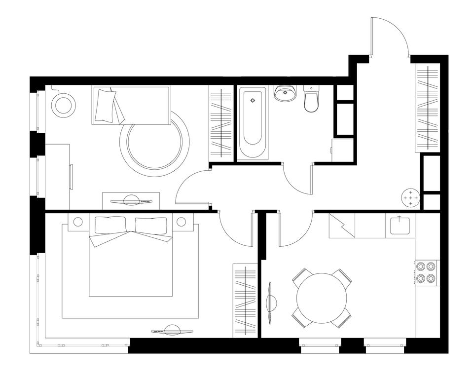 2-BD Apartment Sale, 55.7 sq. m. at Peredelkino Blizhnee, Korneya Chukovskogo Street, 1, Vnukovskoye Settlement, Moscow, Russia #1 2-BD Apartment Sale, 55.7 sq. m. at Peredelkino Blizhnee, Korneya Chukovskogo Street, 1, Vnukovskoye Settlement, Moscow, Russia #1