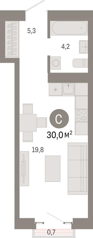 Apartment Sale, 30 sq. m. at Kvartal Metronom, Tagilskaya Street, Moscow, Russia #1 Apartment Sale, 30 sq. m. at Kvartal Metronom, Tagilskaya Street, Moscow, Russia #1