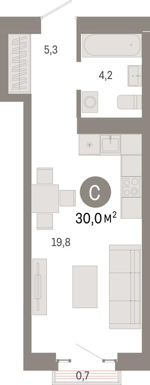 Apartment Sale, 30 sq. m. at Kvartal Metronom, Tagilskaya Street, Moscow, Russia #1 Apartment Sale, 30 sq. m. at Kvartal Metronom, Tagilskaya Street, Moscow, Russia #1