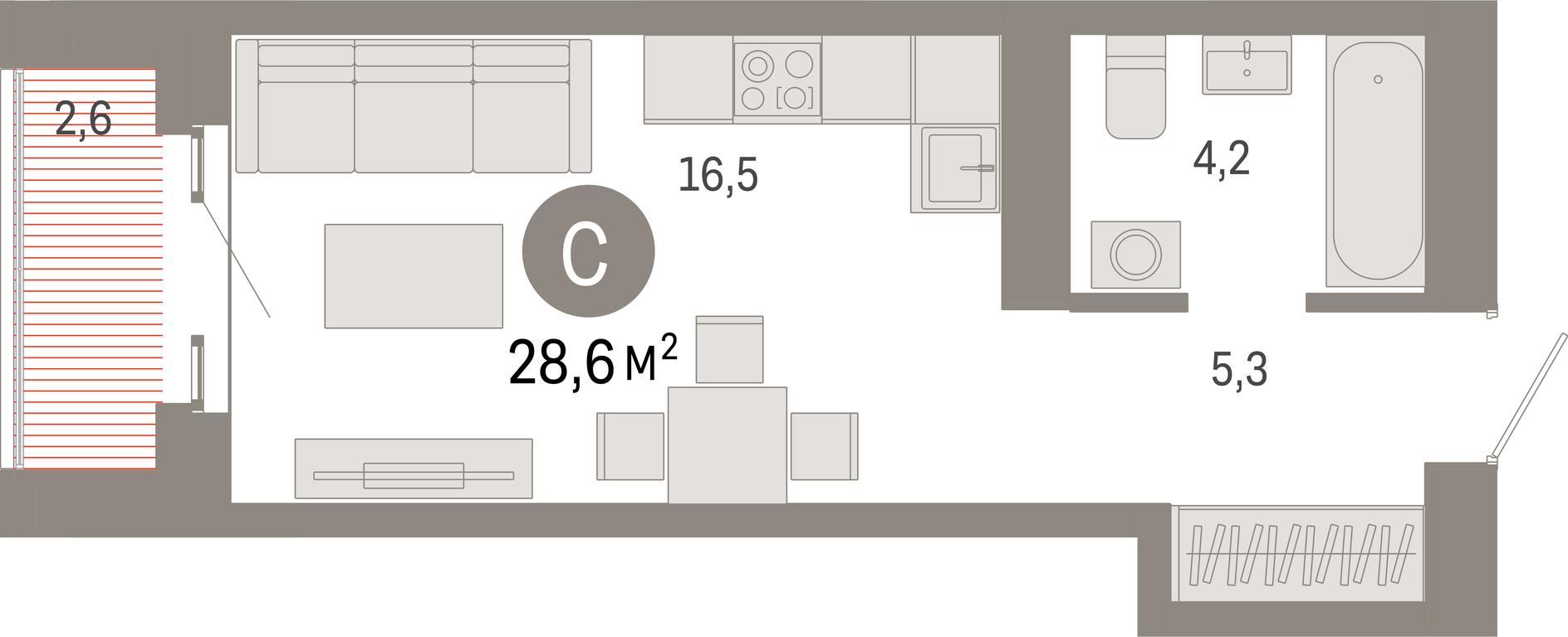 Apartment Sale, 28.6 sq. m. at Kvartal Metronom, Tagilskaya Street, Moscow, Russia #1 Apartment Sale, 28.6 sq. m. at Kvartal Metronom, Tagilskaya Street, Moscow, Russia #1