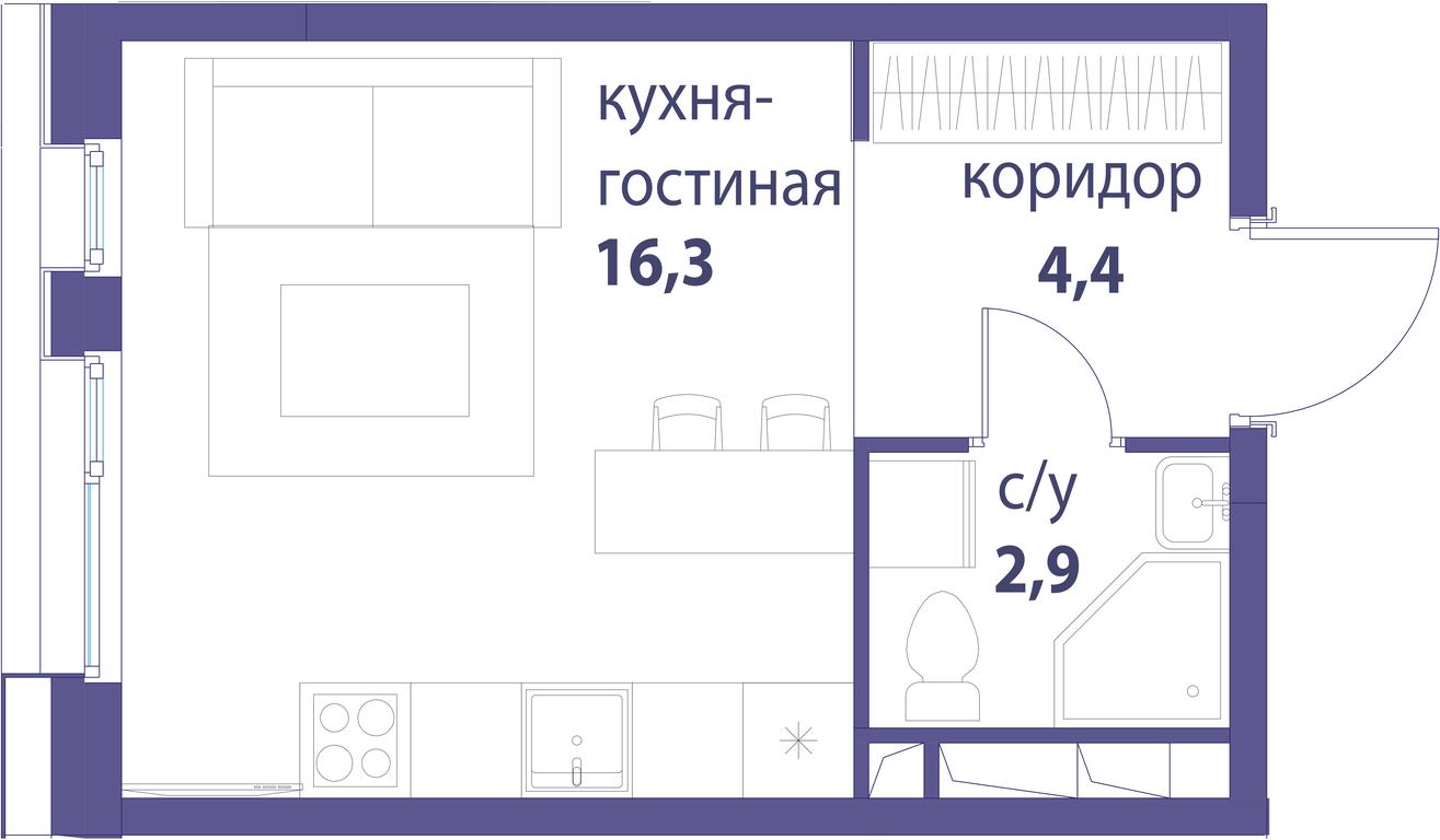 Продажа 3-комн. квартиры, 94,1 м² в ЖК «Символ», проезд Невельского, 6к1, Москва, Россия #1 Продажа 3-комн. квартиры, 94,1 м² в ЖК «Символ», проезд Невельского, 6к1, Москва, Россия #1