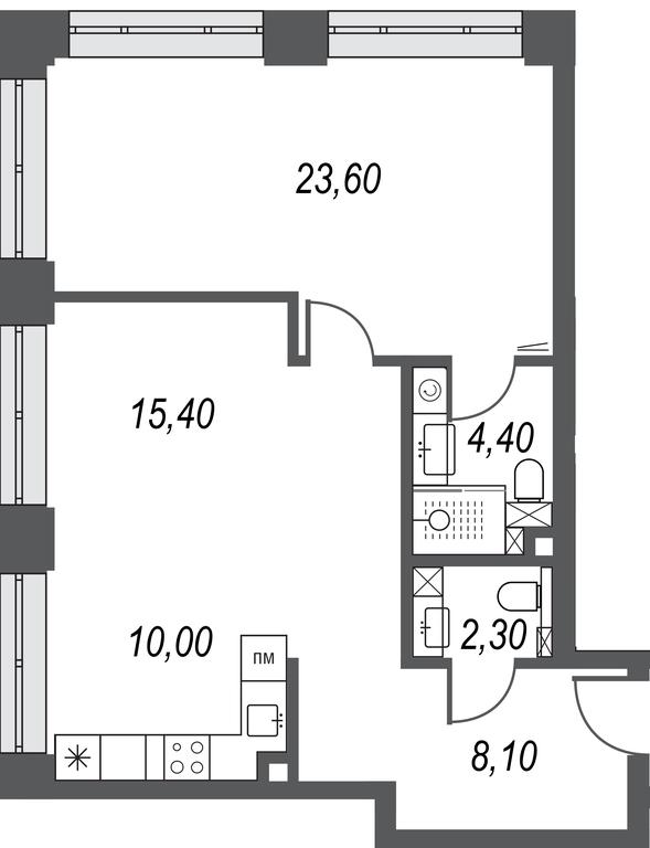 Продажа 2-комн. квартиры, 63,8 м² в ЖК «Афи Парк Воронцовский (AFI Park Воронцовский)», улица Академика Челомея, 7Ас2, Москва, Россия #1 Продажа 2-комн. квартиры, 63,8 м² в ЖК «Афи Парк Воронцовский (AFI Park Воронцовский)», улица Академика Челомея, 7Ас2, Москва, Россия #1