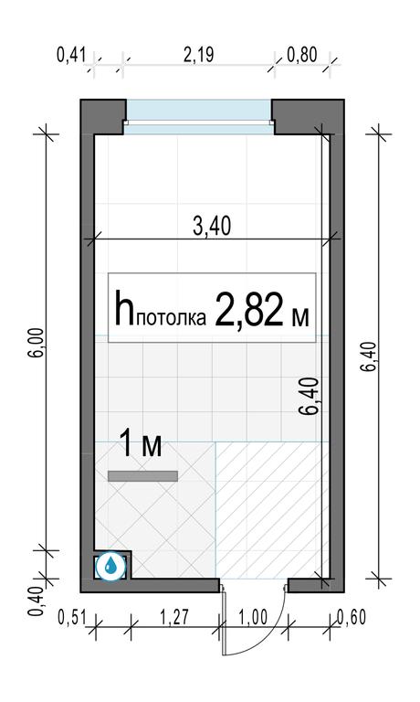 Apartment Sale, 21.1 sq. m. at Belyi Grad, Tsentralnaya Street, 1, Mytischi, Moscow Region, Russia #2