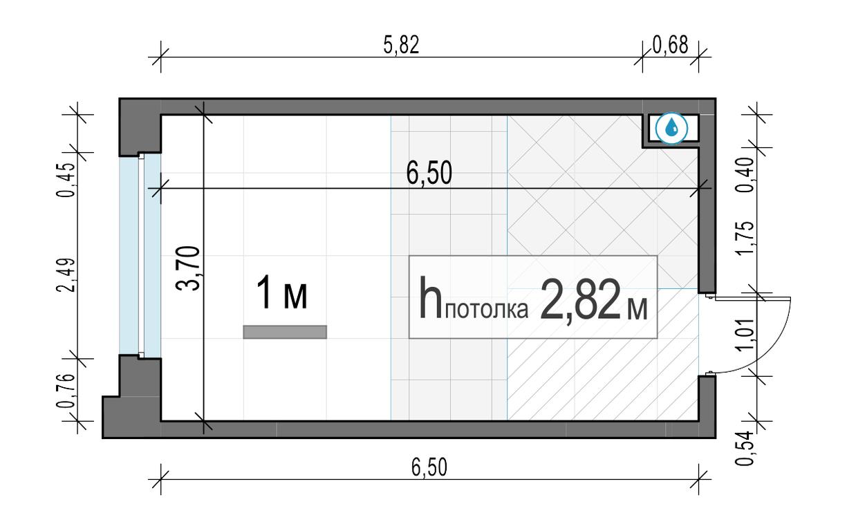 Apartment Sale, 23.3平方米 at Belyi Grad, Tsentralnaya Street, 1, Mytischi, Moscow Region, Russia #2 Apartment Sale, 23.3平方米 at Belyi Grad, Tsentralnaya Street, 1, Mytischi, Moscow Region, Russia #2