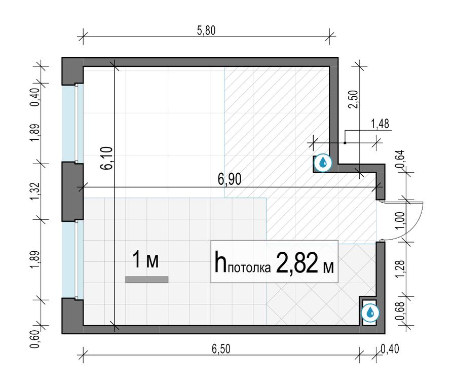 1-BD Apartment Sale, 37.9平方米 at Belyi Grad, Tsentralnaya Street, 1, Mytischi, Moscow Region, Russia #2 1-BD Apartment Sale, 37.9平方米 at Belyi Grad, Tsentralnaya Street, 1, Mytischi, Moscow Region, Russia #2