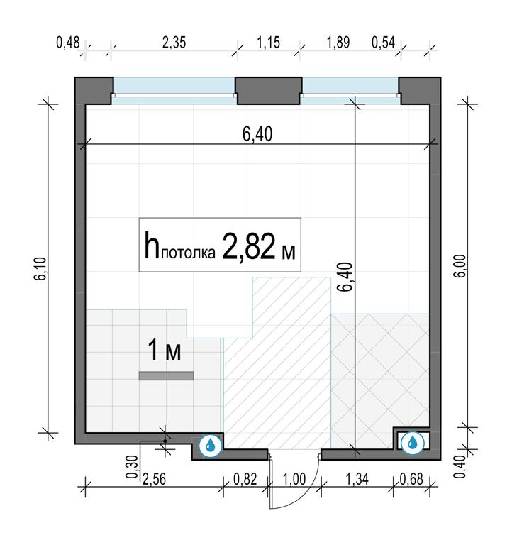 1-BD Apartment Sale, 38.8平方米 at Belyi Grad, Tsentralnaya Street, 1, Mytischi, Moscow Region, Russia #2