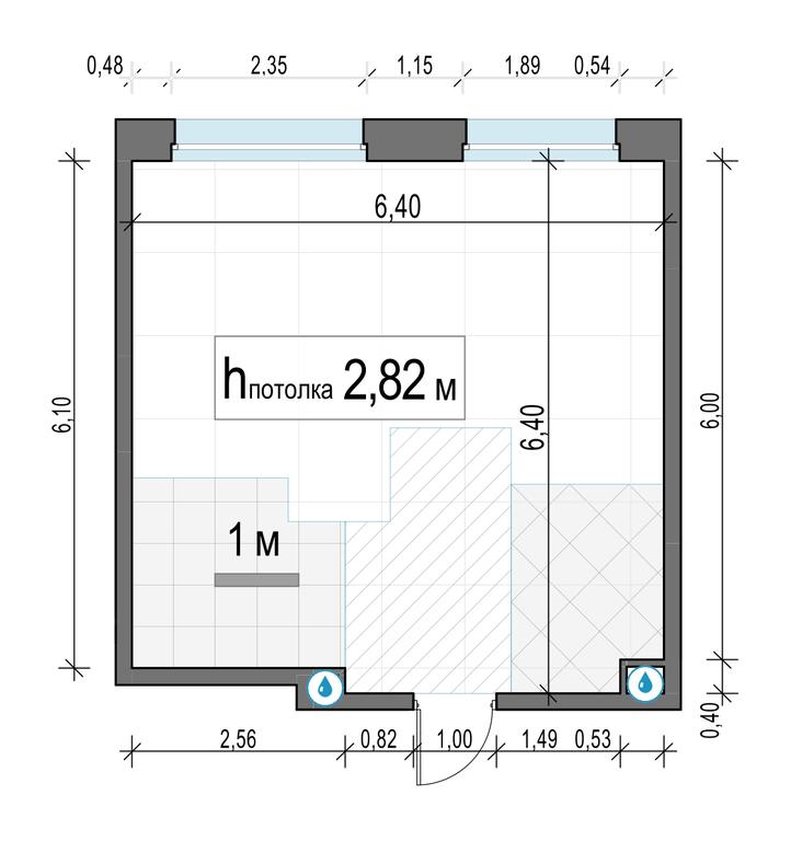1-BD Apartment Sale, 38.8 sq. m. at Belyi Grad, Tsentralnaya Street, 1, Mytischi, Moscow Region, Russia #2 1-BD Apartment Sale, 38.8 sq. m. at Belyi Grad, Tsentralnaya Street, 1, Mytischi, Moscow Region, Russia #2