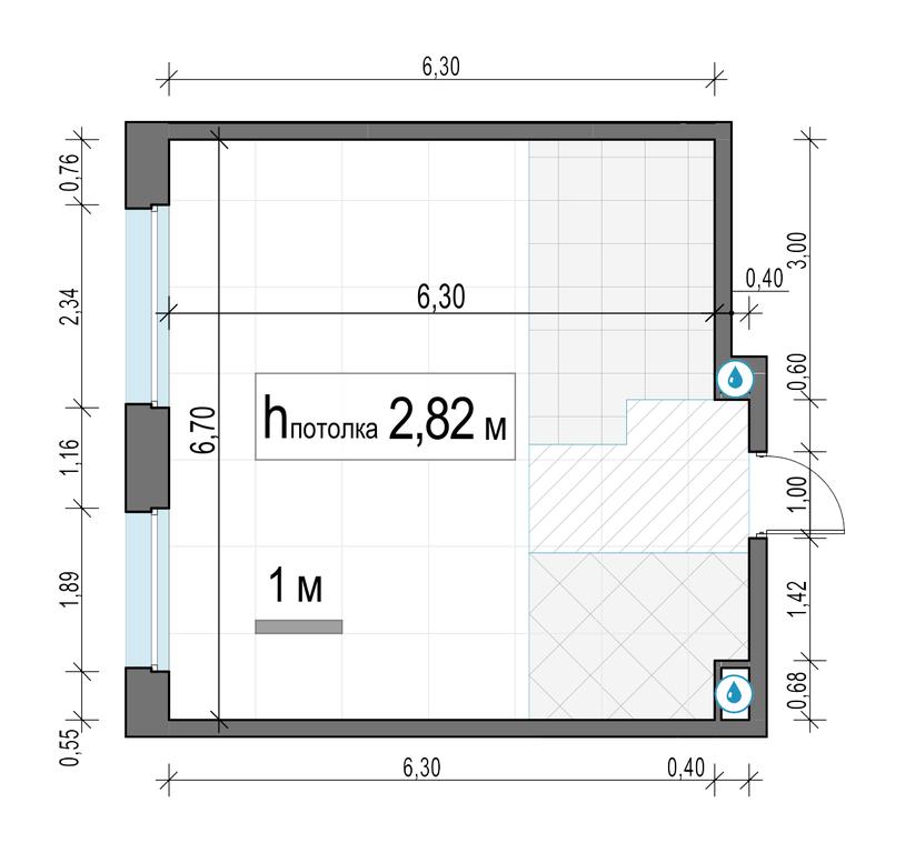 1-BD Apartment Sale, 42.4平方米 at Belyi Grad, Tsentralnaya Street, 1, Mytischi, Moscow Region, Russia #2 1-BD Apartment Sale, 42.4平方米 at Belyi Grad, Tsentralnaya Street, 1, Mytischi, Moscow Region, Russia #2
